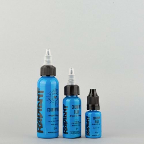RADIANT COUNTRY BLUE 1/2 OZ (15ml) Dövme Boyası