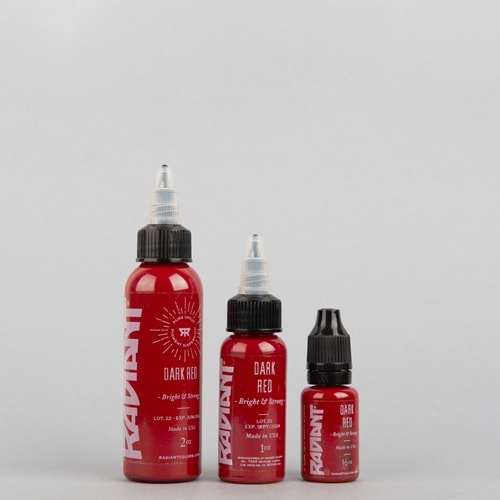 RADIANT DARK RED 1/2 OZ (15ml) Dövme Boyası