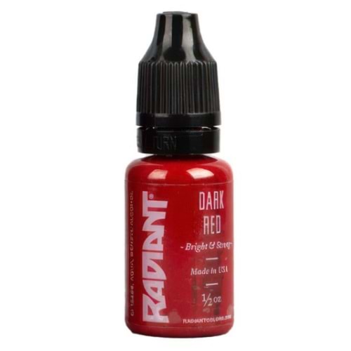 Radiant Dark Red 1/2 OZ (15ml.) Dövme Boyası