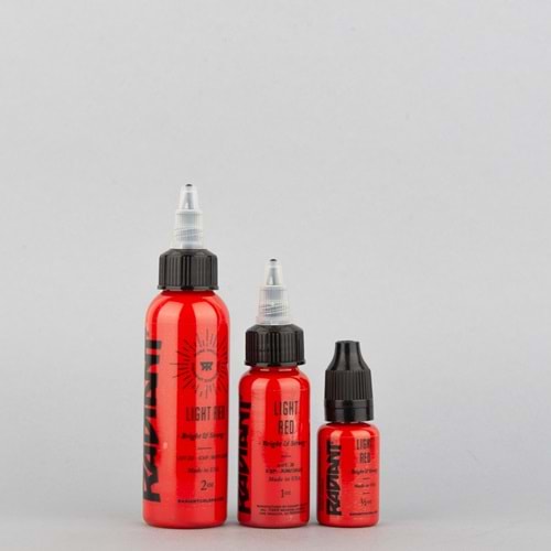 RADIANT LIGHT RED 1/2 OZ (15ml) Dövme Boyası