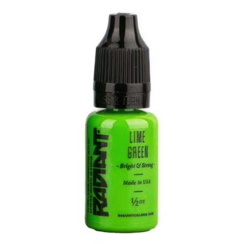 Radiant Lime Green 1/2 OZ (15ml.) Dövme Boyası