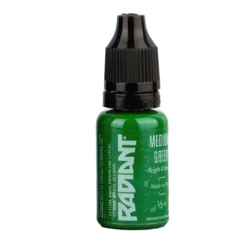 Radiant Medium Green 1/2 OZ (15ml.) Dövme Boyası