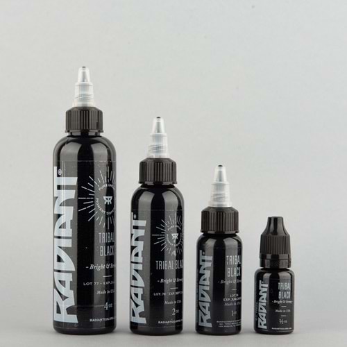 RADIANT TRIBAL BLACK 1/2 OZ (15ml) Dövme Boyası