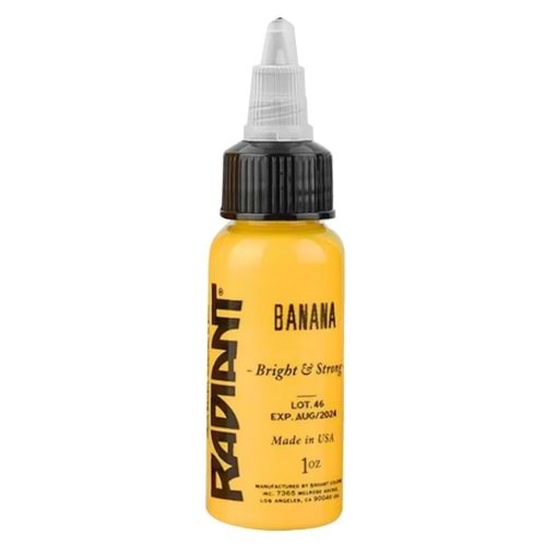 Radiant Banana 1 OZ (30ml.) Dövme Boyası