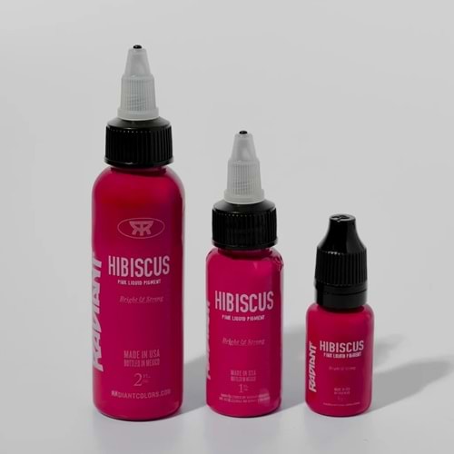 RADIANT HIBISCUS 1 OZ (30ml) Dövme Boyası