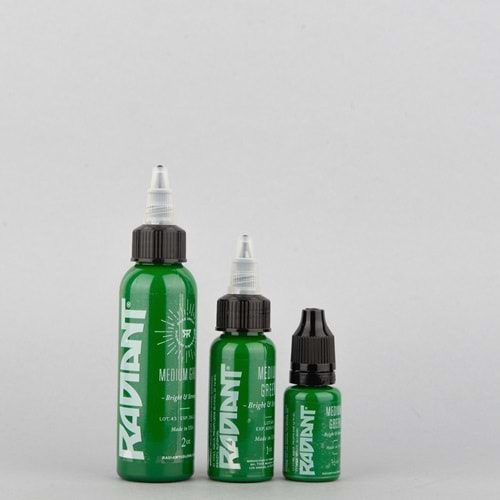 RADIANT MEDIUM GREEN 1 OZ (30ml) Dövme Boyası