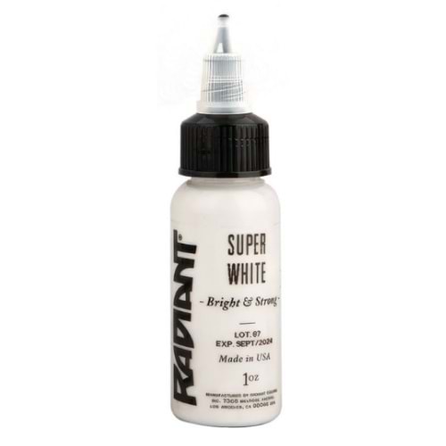 Radiant Super White 1 OZ (30ml.) Dövme Boyası