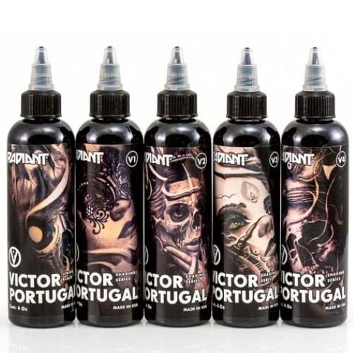 Radiant Victor Portugal Original 4 OZ Set Dövme Boyası