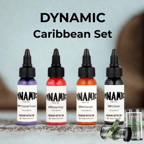 DYNAMIC Caribbean Set + EZ INKin Sample Pack