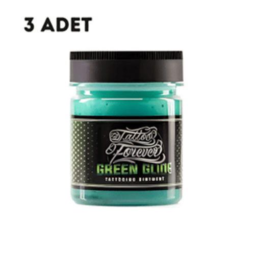 TATTOO FOREVER Green Glide 375 ML - 3 ADET