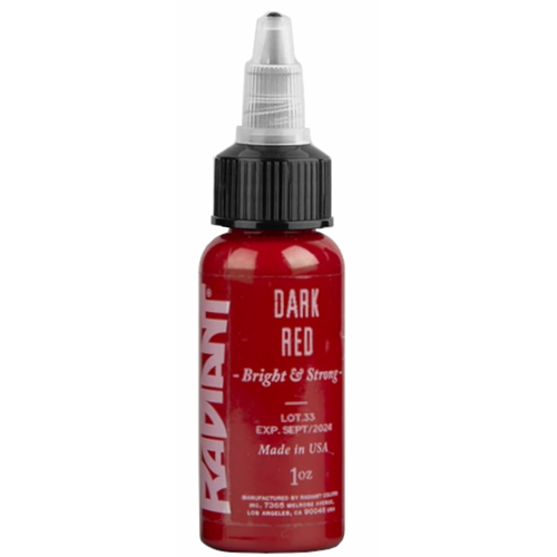 RADIANT DARK RED 1 OZ (30ml) Dövme Boyası