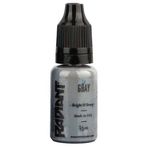 RADIANT GRAY 1/2 OZ (15ml) Dövme Boyası
