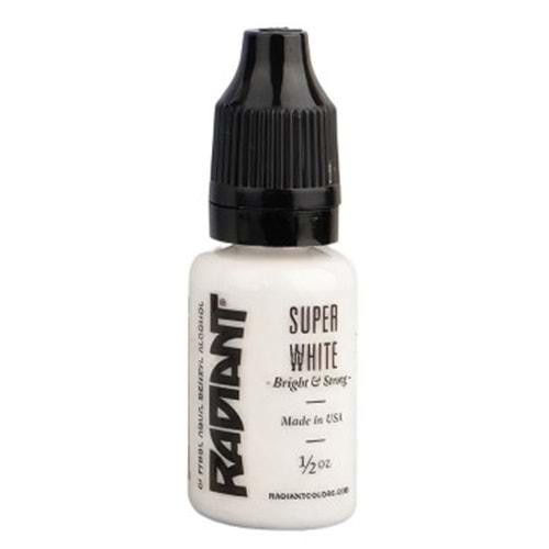 RADIANT SUPER WHITE 1/2 OZ (15ml) Dövme Boyası