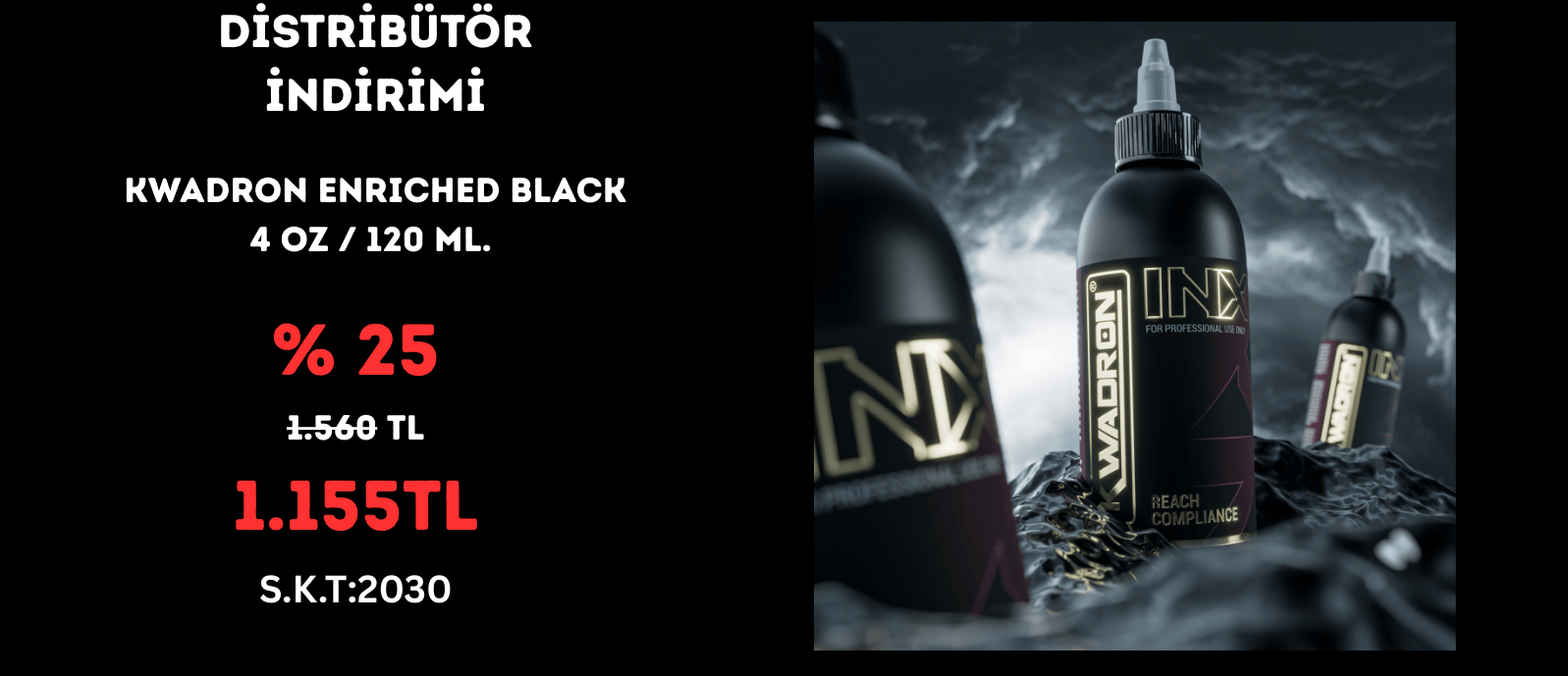 Kwadron Inx Enriched Black