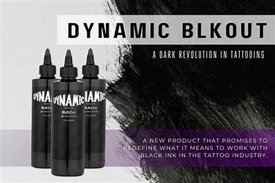 Dynamic BLK Out Tattoo Mürekkebi – 8 oz. Şimdi Deneme Fiyatıyla Alcatraz Tattoo Supply da!