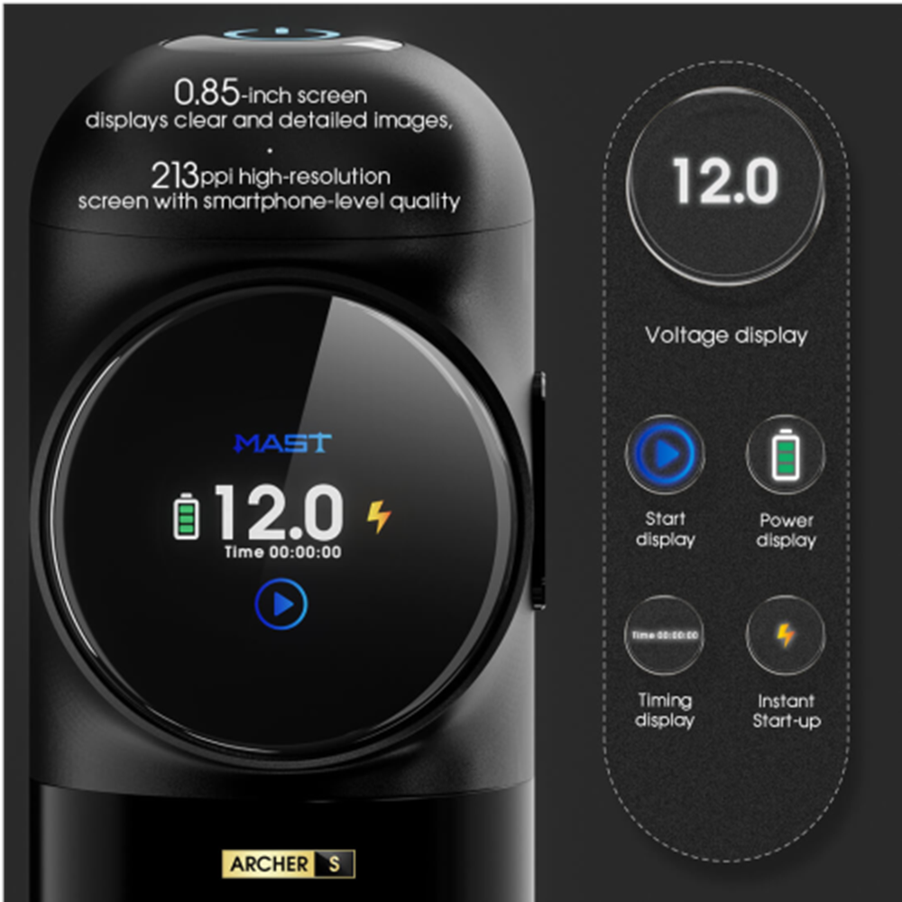 MAST ARCHER S 4.2 STROKE BLACK