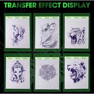 EZ TATTOO Stencil Yazıcı Beyaz Kablosuz 2500mAH Pil