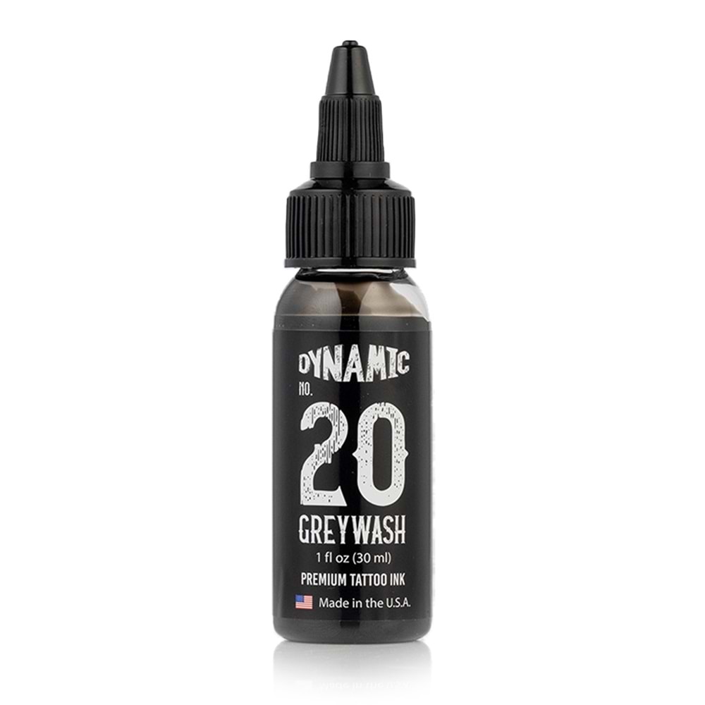 DYNAMIC GREYWASH (Siyah Boya) #20 1 oz