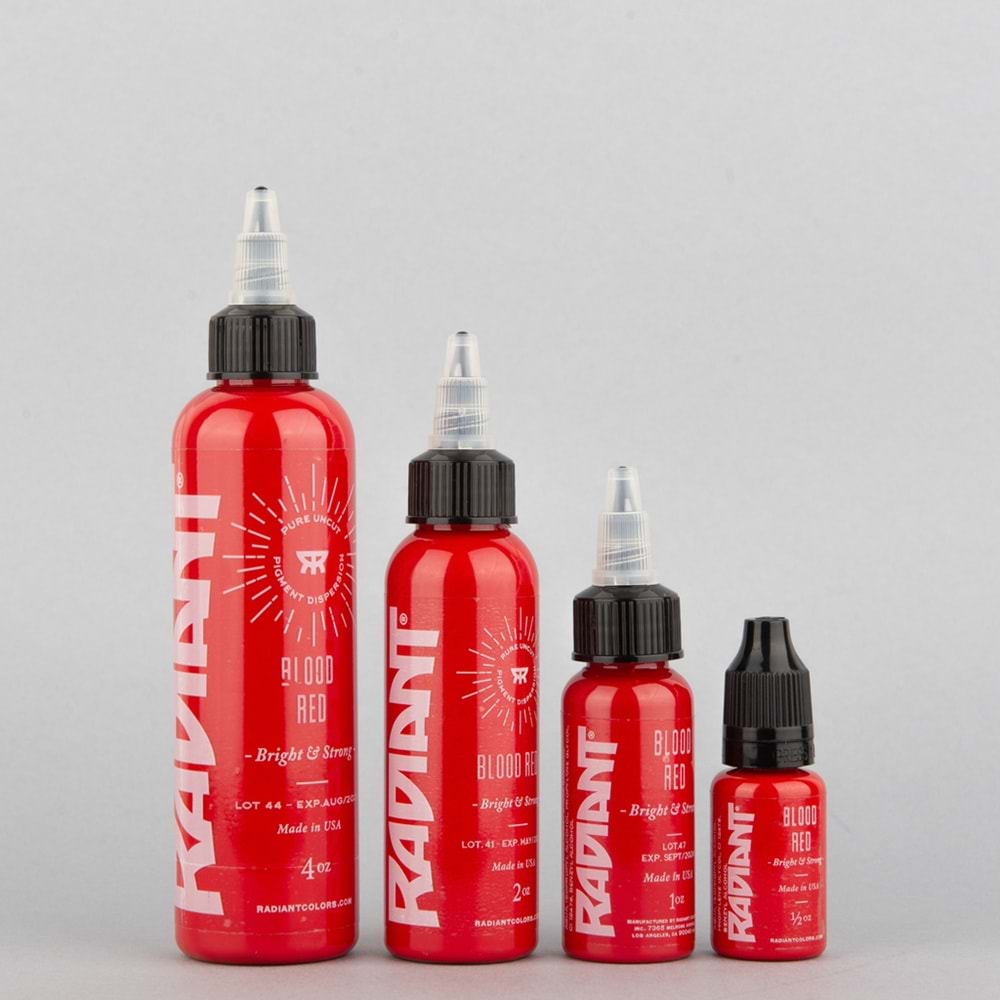 RADIANT BLOOD RED 1 OZ (30ml) Dövme Boyası