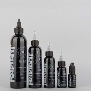 RADIANT REAL BLACK 1/2 OZ (15ml) Dövme Boyası