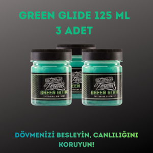 TATTOO FOREVER Green Glide 3 x 125 ML